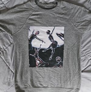 FINNEAS Optimist, M, gray pullover crewneck